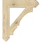 Ekena Millwork Balboa Arts & Crafts Rough Sawn Bracket, Douglas Fir, 6"W x 32"D x 36"H BKT06X32X36BOA03RDF - alternate 2